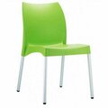 Facelift First Vita Resin Outdoor Dining Chair Apple Green, 2PK FA2545584